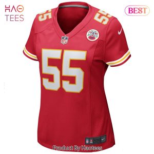 Frank Clark Kansas City Chiefs Nike Women’s Game Jersey Red