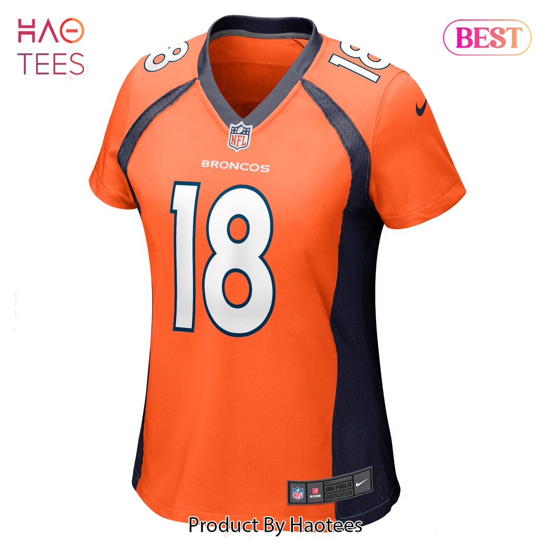 Frank Tripucka Denver Broncos Nike Women’s Retired Player Jersey Orange Luxury Store