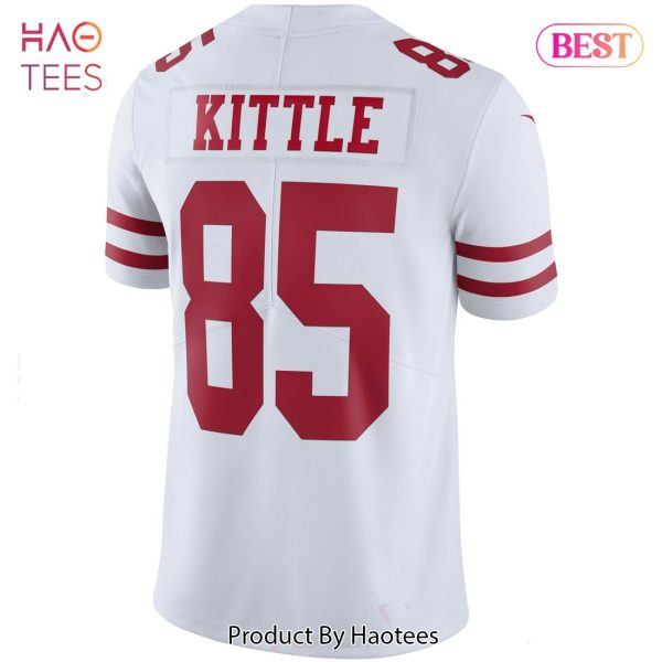 George Kittle San Francisco 49ers Nike Vapor Limited Player Jersey White