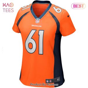 Graham Glasgow Denver Broncos Nike Women’s Player Game Jersey Orange