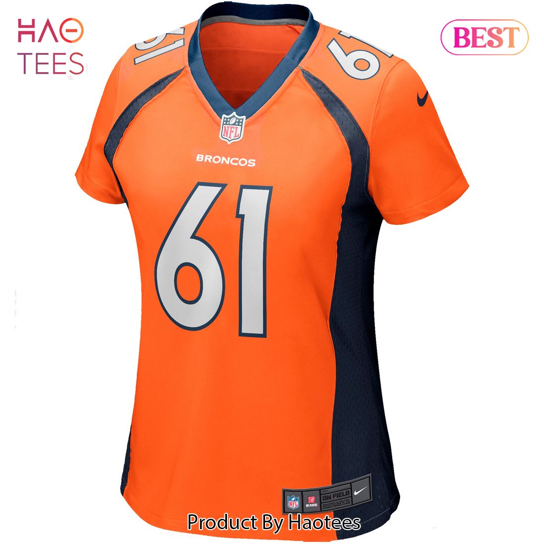 Graham Glasgow Denver Broncos Nike Women’s Player Game Jersey Orange Luxury Store