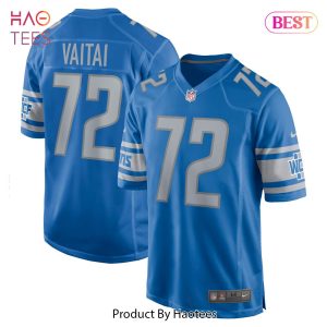 Halapoulivaati Vaitai Detroit Lions Nike Game Jersey Blue Halapoulivaati Vaitai Detroit Lions Nike Game Jersey Blue