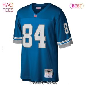 Herman Moore Detroit Lions Mitchell & Ness Retired Player Legacy Replica Jersey Blue