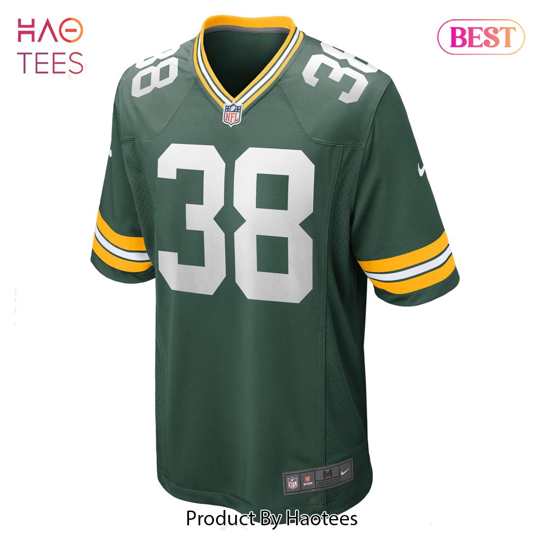 Innis Gaines Green Bay Packers Nike Game Jersey Green