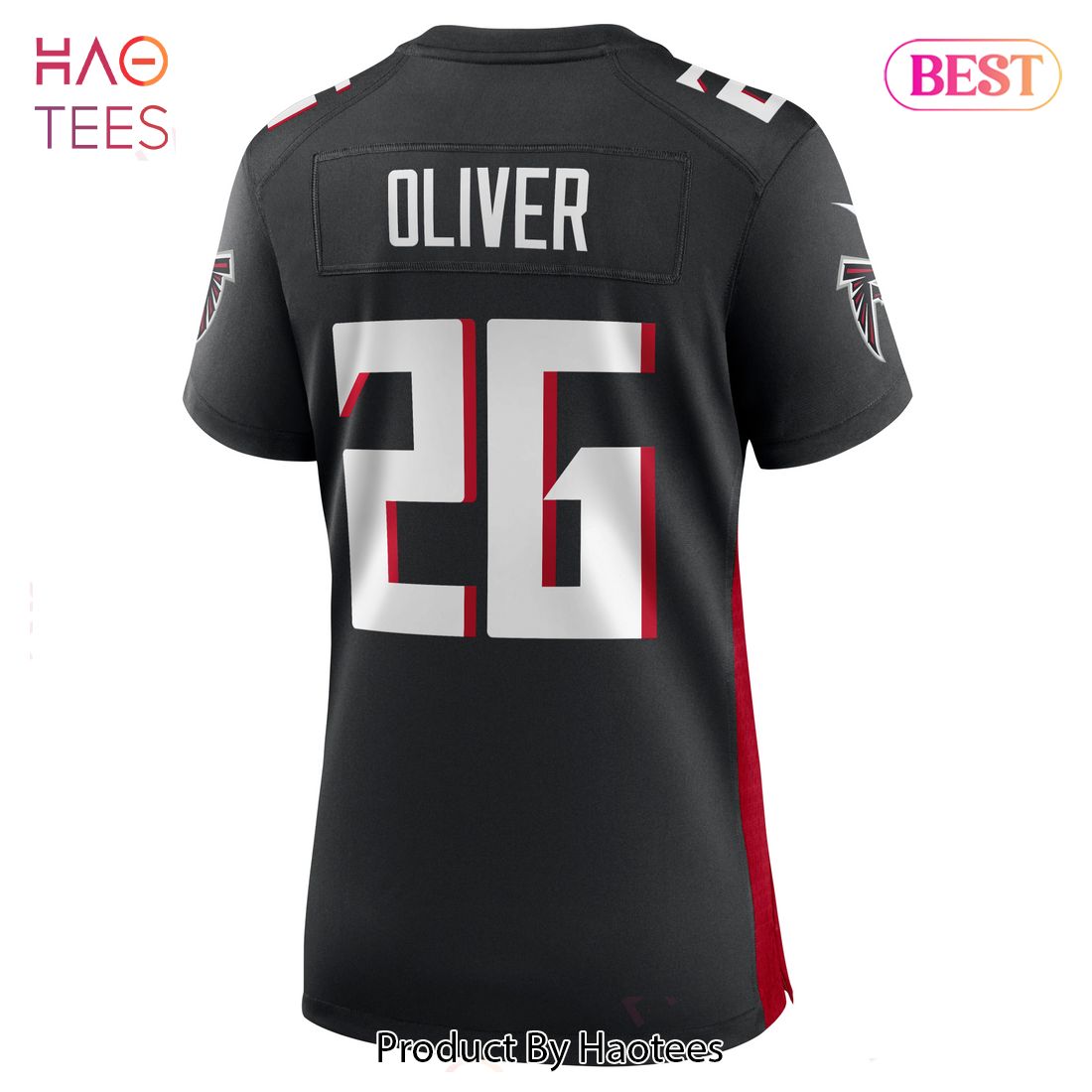 Isaiah Oliver Atlanta Falcons Nike Women's Game Jersey Black