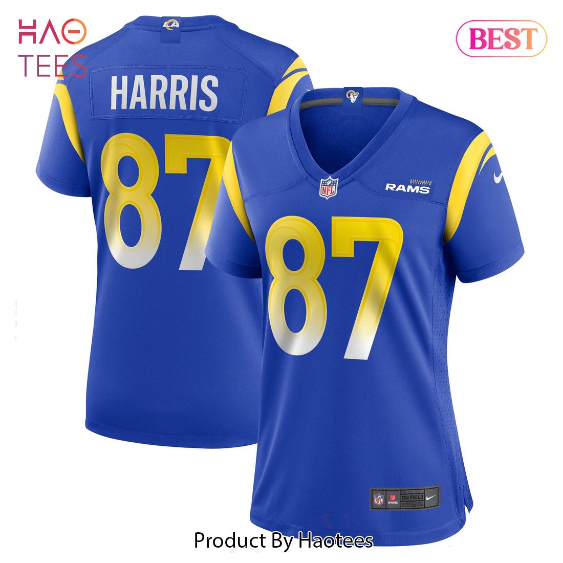 Jacob Harris Los Angeles Rams Nike Women’s Game Player Jersey Royal