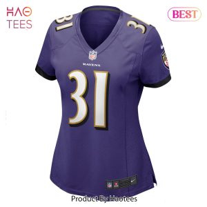 Jamal Lewis Baltimore Ravens Nike Women’s Game Retired Player Jersey Purple