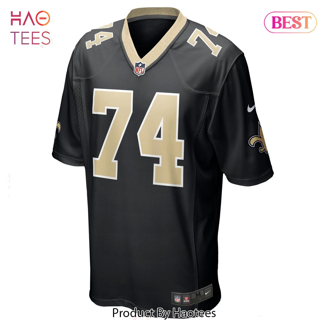 James Hurst New Orleans Saints Nike Game Jersey Black Luxury Store