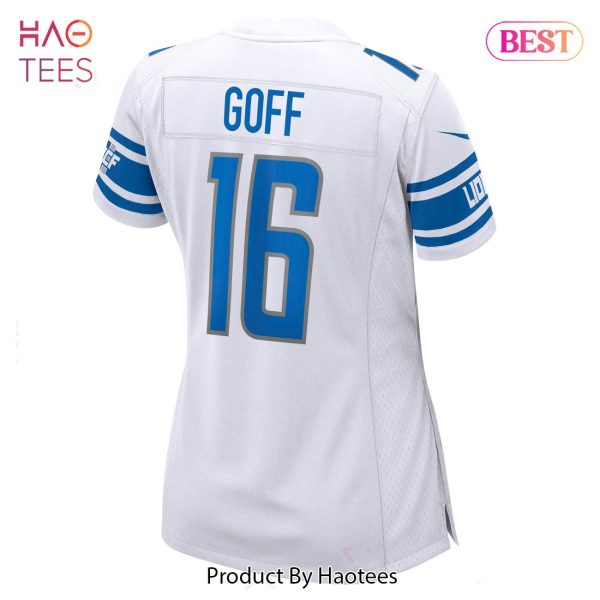 Jared Goff Detroit Lions Nike Women’s Game Jersey White