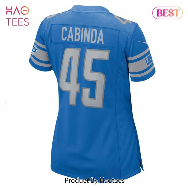 Jason Cabinda Detroit Lions Nike Women’s Game Player Jersey Blue