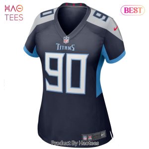 Jevon Kearse Tennessee Titans Nike Women’s Game Retired Player Jersey Navy