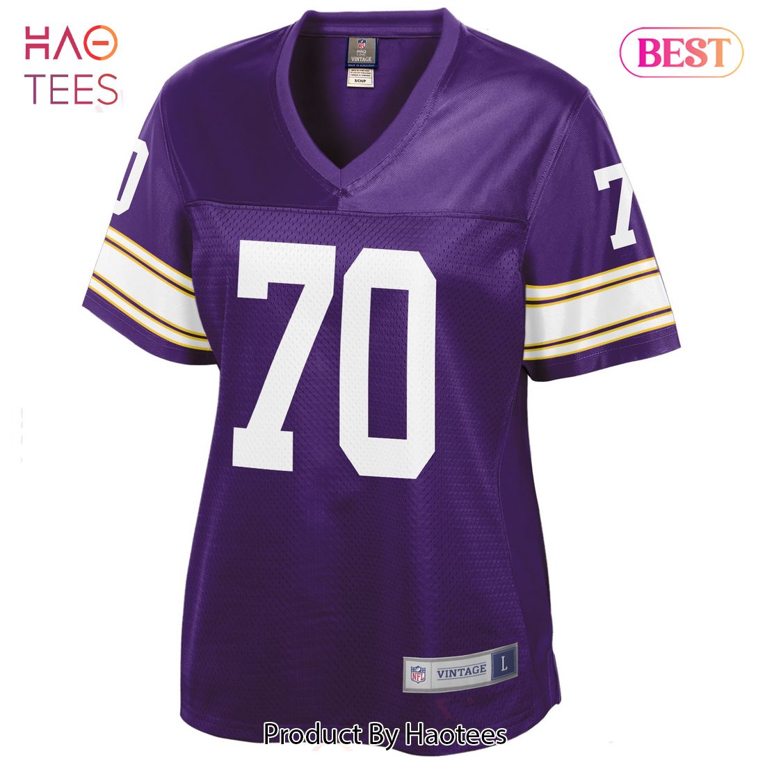 Jim Marshall Minnesota Vikings NFL Pro Line Women's Retired Player Jersey Purple Jim Marshall Minnesota Vikings NFL Pro Line Women's Retired Player Jersey Purple