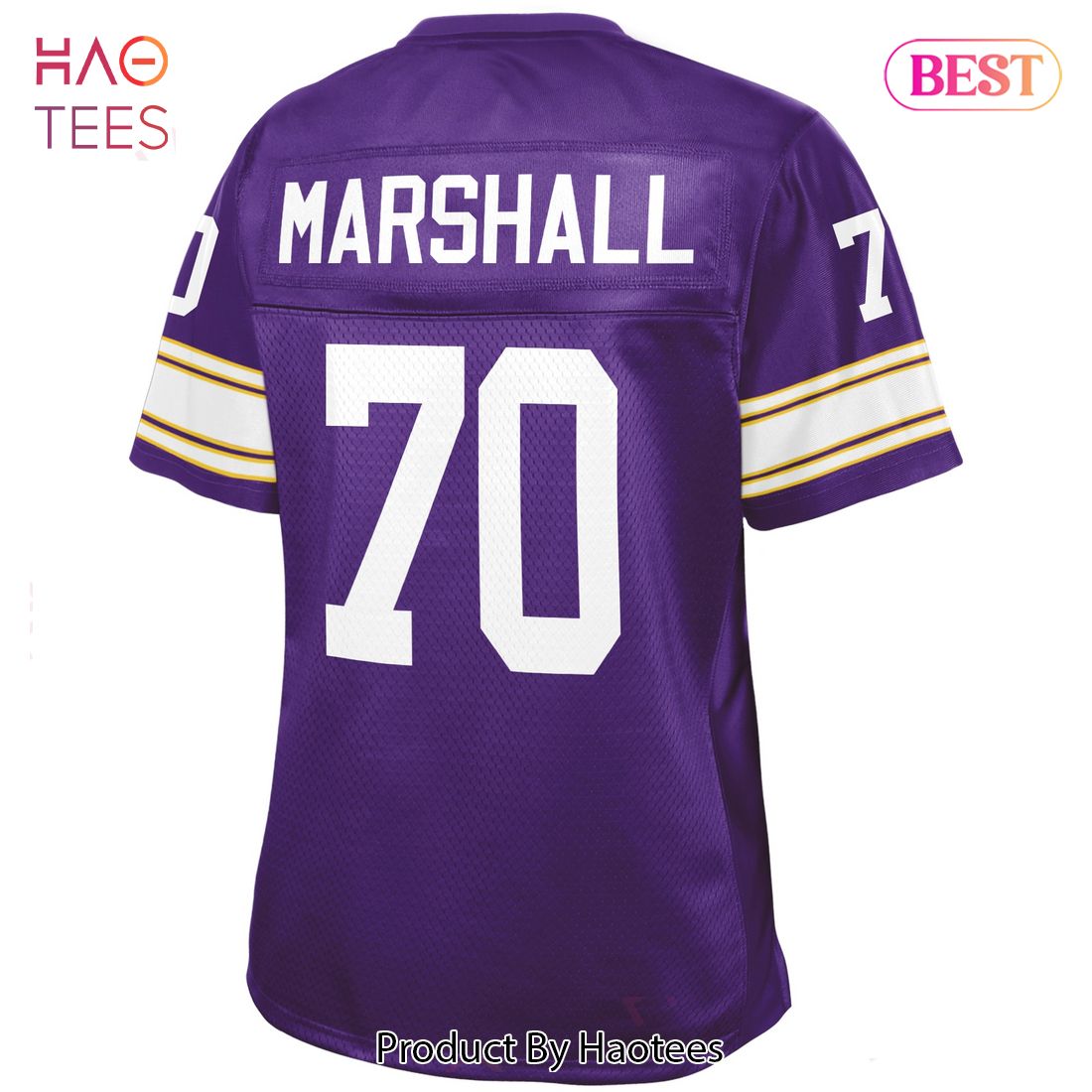 Jim Marshall Minnesota Vikings NFL Pro Line Women's Retired Player Jersey Purple Jim Marshall Minnesota Vikings NFL Pro Line Women's Retired Player Jersey Purple