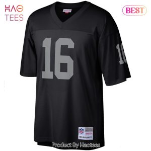 Jim Plunkett Las Vegas Raiders Mitchell & Ness Retired Player Legacy Replica Jersey Black
