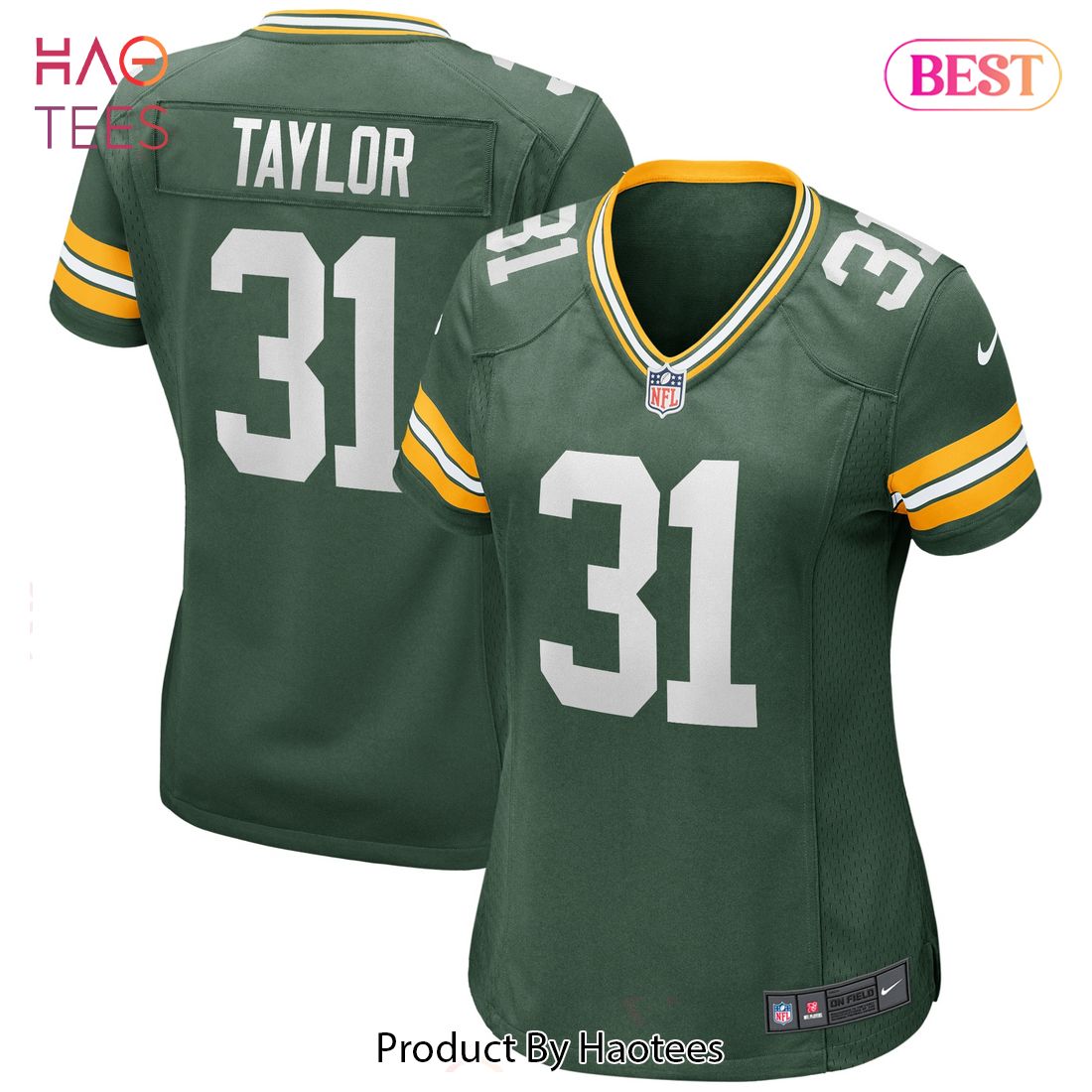 Jim Taylor Green Bay Packers Nike Women’s Game Retired Player Jersey Green