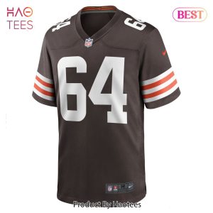 Joe DeLamielleure Cleveland Browns Nike Game Retired Player Jersey Brown