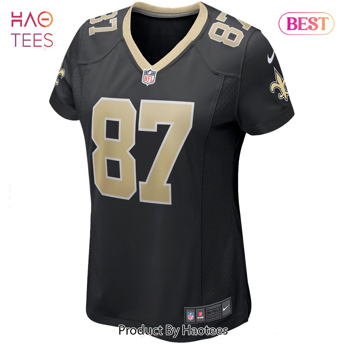 Joe Horn New Orleans Saints Nike Women’s Game Retired Player Jersey Black Luxury Store