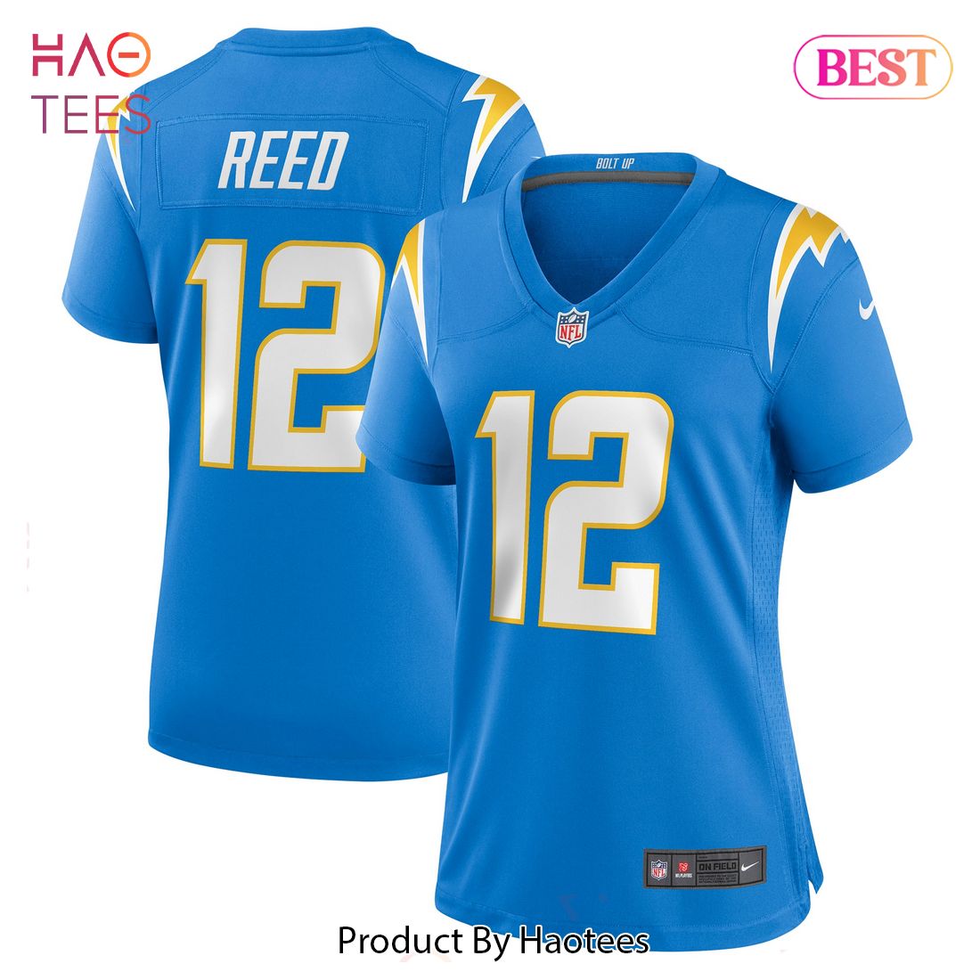 Joe Reed Los Angeles Chargers Nike Women’s Player Game Jersey Powder Blue