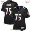 Jonathan Ogden Baltimore Ravens Nike Women’s Retired Player Jersey Black