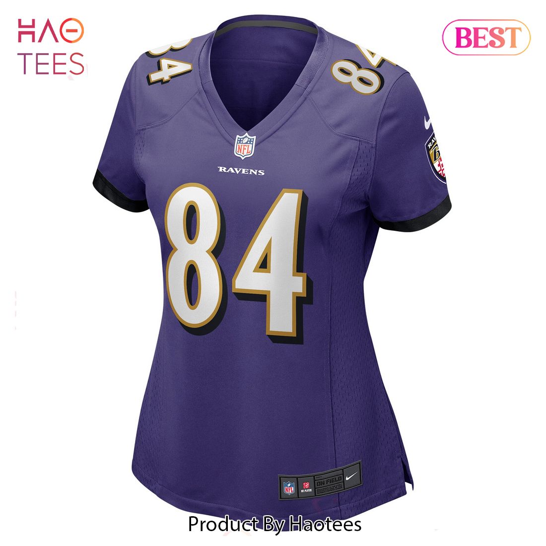 Josh Oliver Baltimore Ravens Nike Women’s Game Jersey Purple Luxury Store