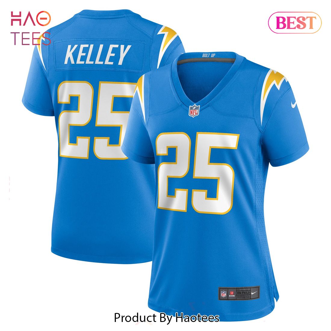 Joshua Kelley Los Angeles Chargers Nike Women’s Player Game Jersey Powder Blue