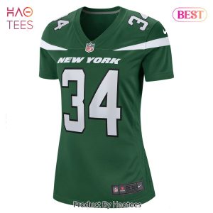 Justin Hardee New York Jets Nike Women’s Game Jersey Gotham Green