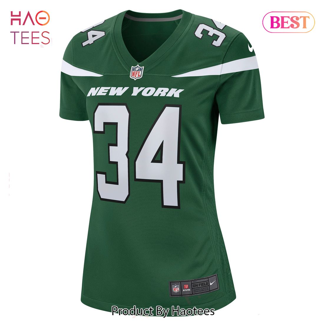 Justin Hardee New York Jets Nike Women’s Game Jersey Gotham Green Luxury Store