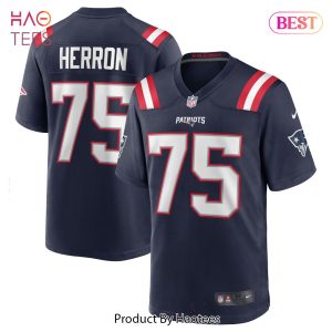 Justin Herron New England Patriots Nike Team Game Jersey Navy Justin Herron New England Patriots Nike Team Game Jersey Navy