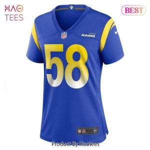 Justin Hollins Los Angeles Rams Nike Women’s Game Jersey Royal