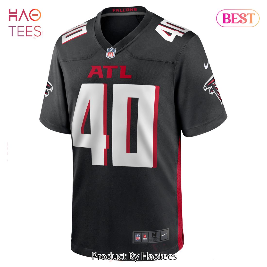 Keith Smith Atlanta Falcons Nike Game Jersey Black Luxury Store