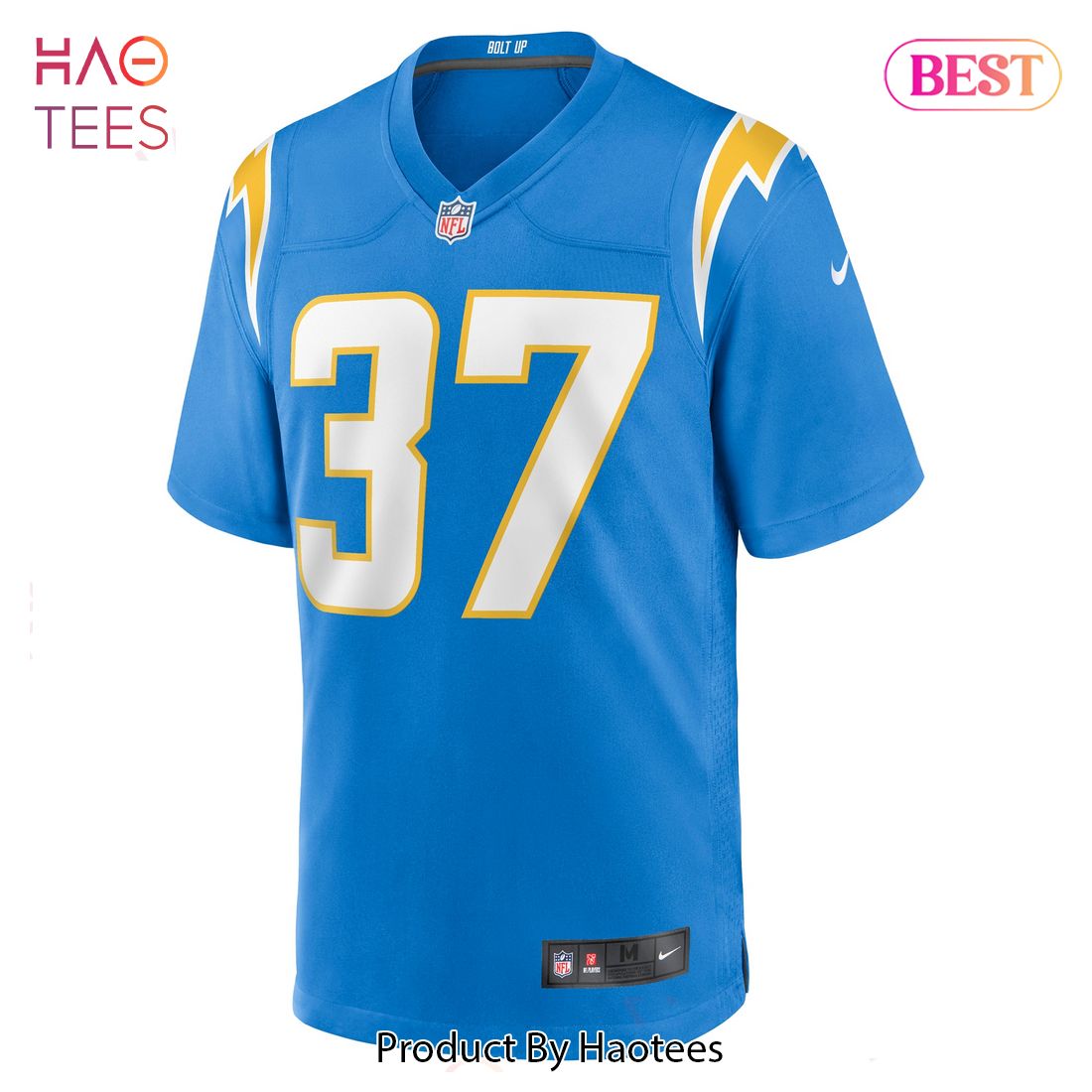 Kemon Hall Los Angeles Chargers Nike Game Jersey Powder Blue