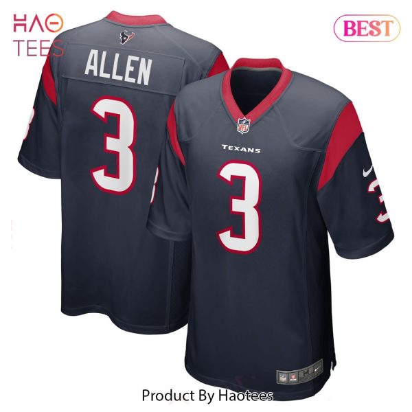 Kyle Allen Houston Texans Nike Game Jersey Navy