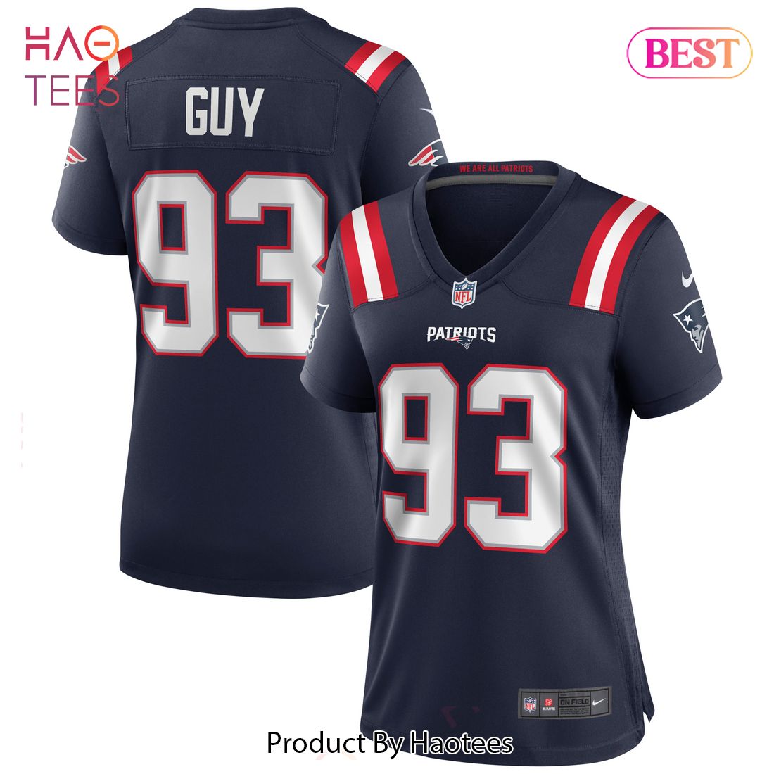 Lawrence Guy New England Patriots Nike Women’s Game Jersey Navy