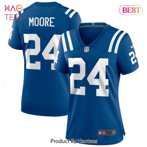 Lenny Moore Indianapolis Colts Nike Women’s Game Retired Player Jersey Royal