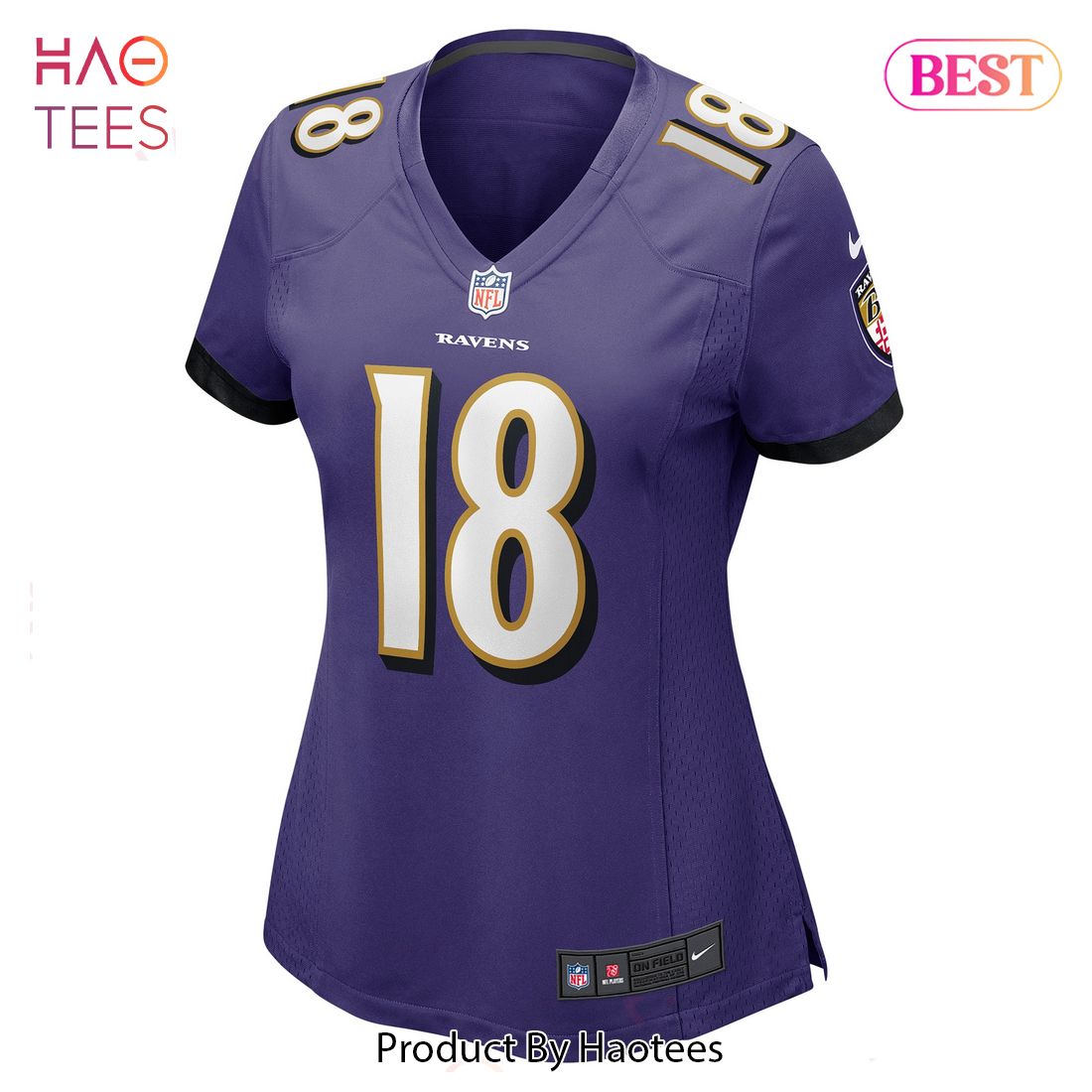 Makai Polk Baltimore Ravens Nike Women’s Player Game Jersey Purple Luxury Store