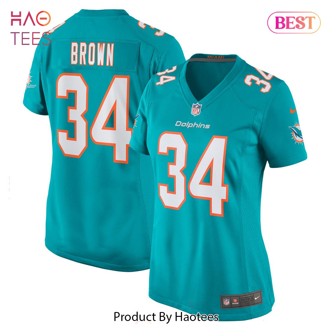 Malcolm Brown Miami Dolphins Nike Women’s Game Jersey Aqua Luxury Store