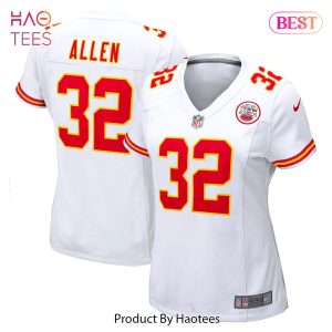 Marcus Allen Kansas City Chiefs Nike Women’s Retired Game Jersey White Marcus Allen Kansas City Chiefs Nike Women’s Retired Game Jersey White