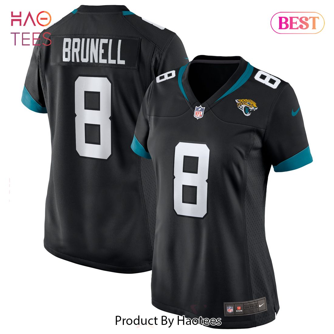 Mark Brunell Jacksonville Jaguars Nike Women’s Game Retired Player Jersey Black Luxury Store