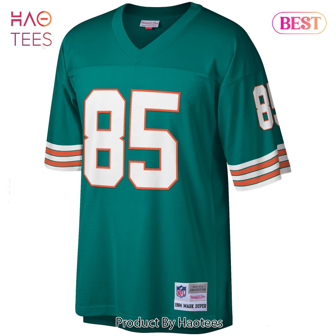 Mark Duper Miami Dolphins Mitchell & Ness 1984 Retired Player Legacy Replica Jersey Aqua Mark Duper Miami Dolphins Mitchell & Ness 1984 Retired Player Legacy Replica Jersey Aqua