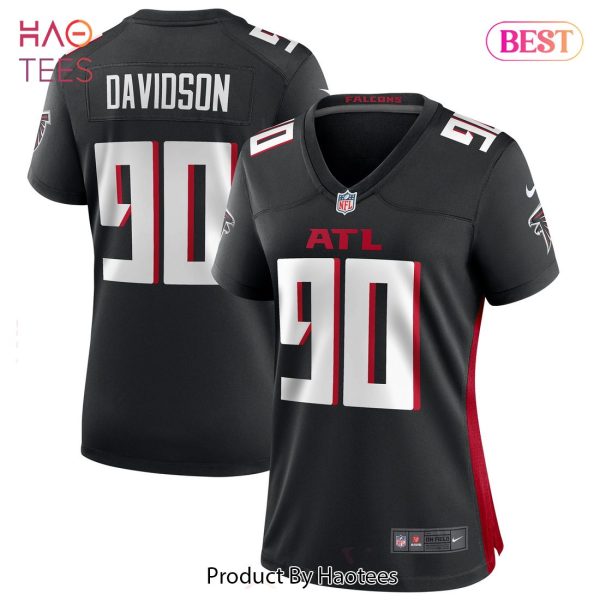 Marlon Davidson Atlanta Falcons Nike Women’s Game Jersey Black