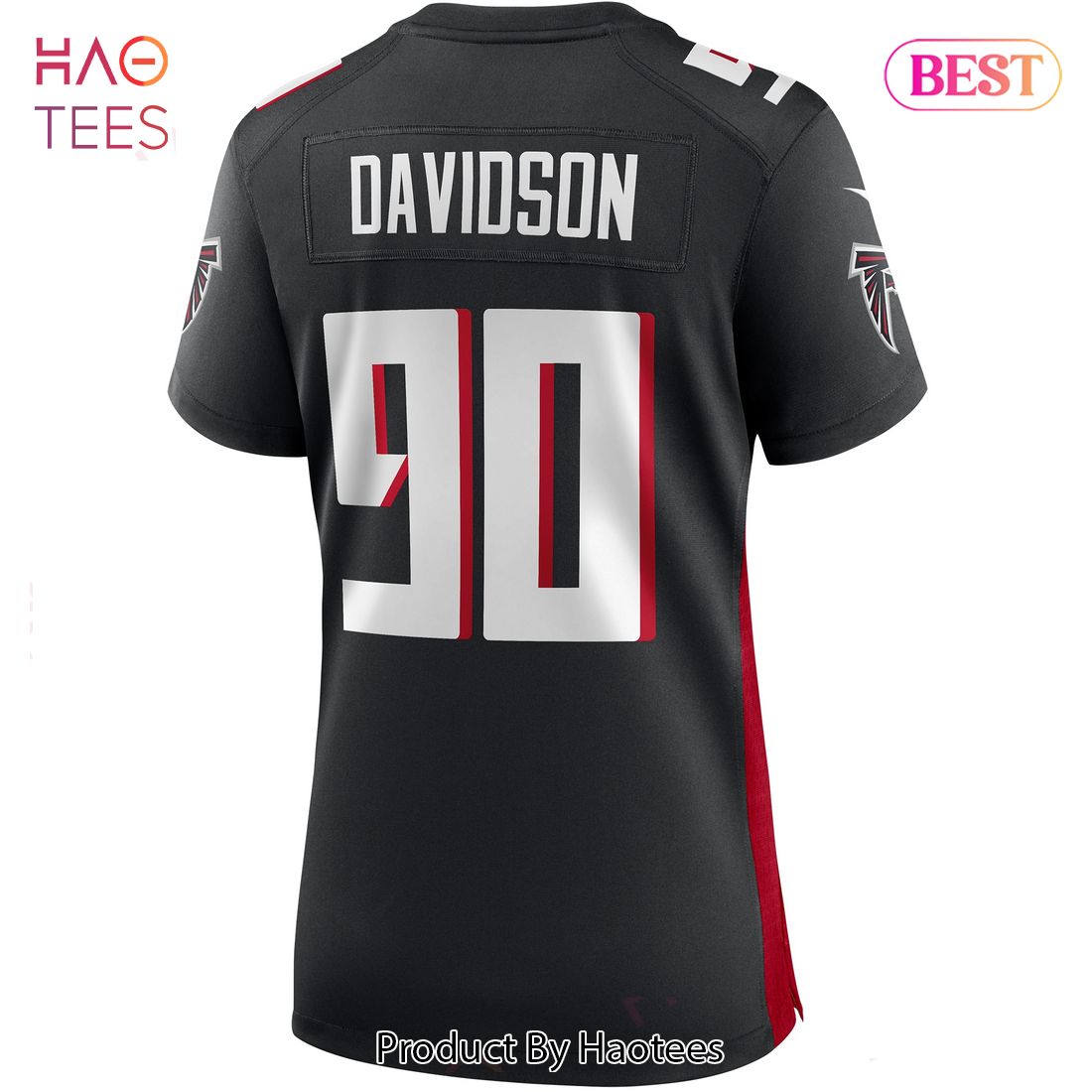 Marlon Davidson Atlanta Falcons Nike Women's Game Jersey Black