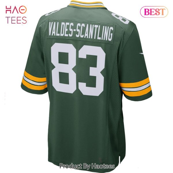 Marquez Valdes-Scantling Green Bay Packers Nike Game Player Jersey Green