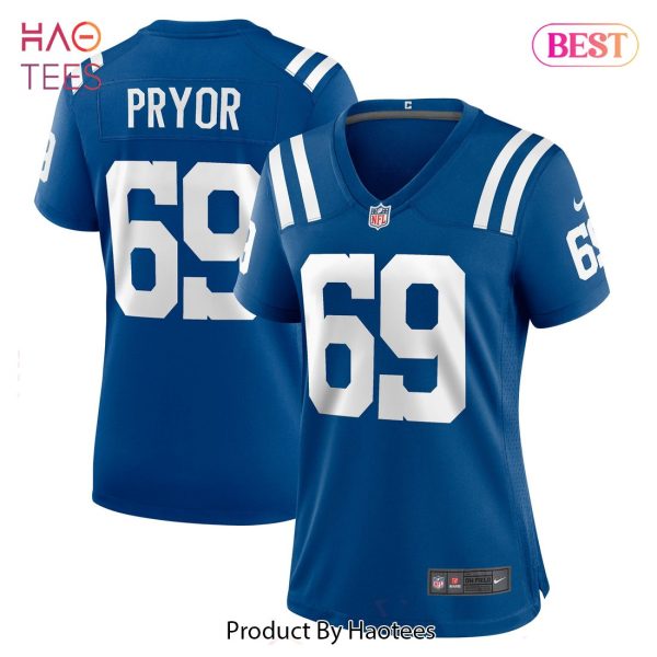 Matt Pryor Indianapolis Colts Nike Women’s Game Jersey Royal