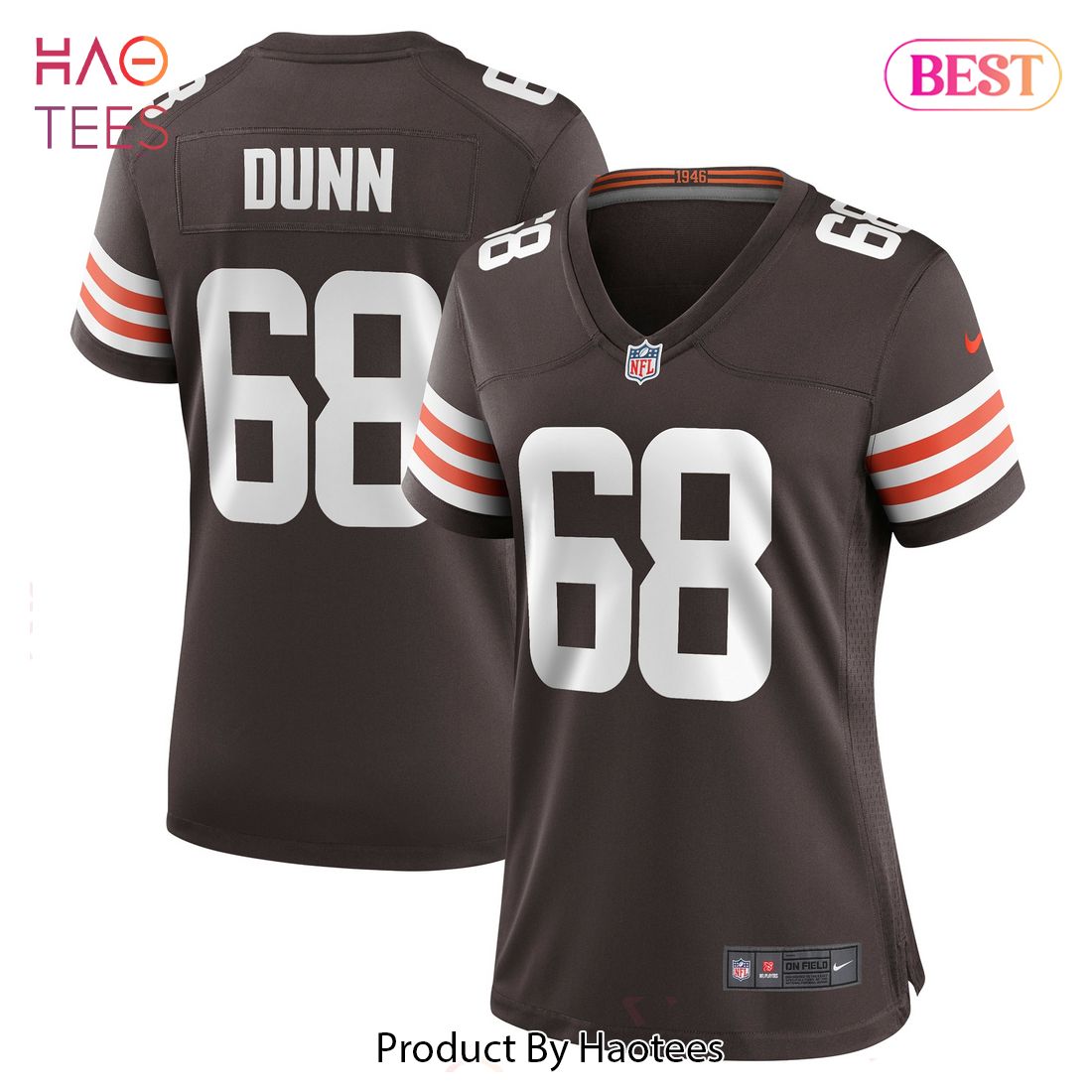 Michael Dunn Cleveland Browns Nike Women’s Game Jersey Brown