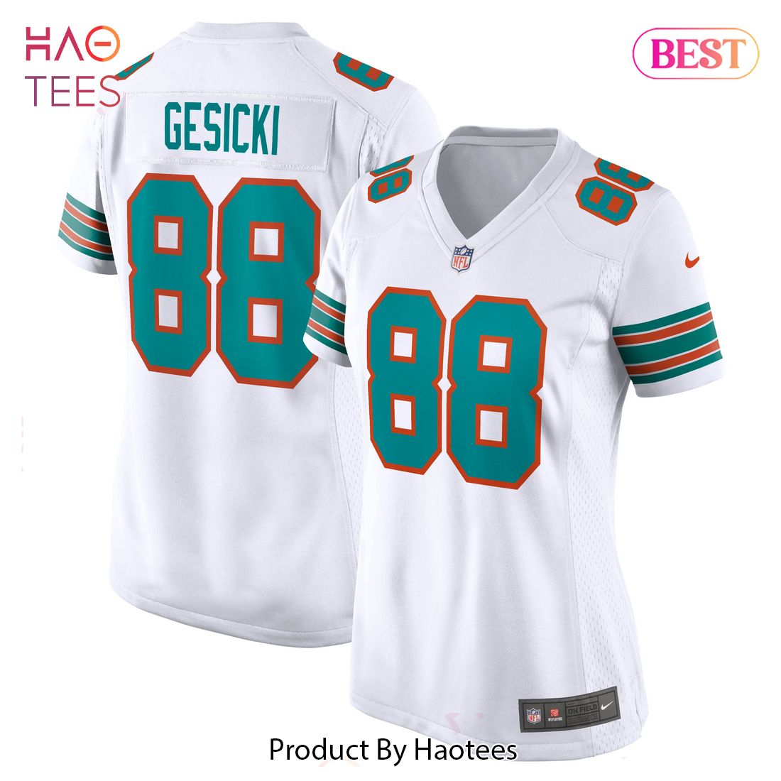 Mike Gesicki Miami Dolphins Nike Women’s Game Jersey White Luxury Store