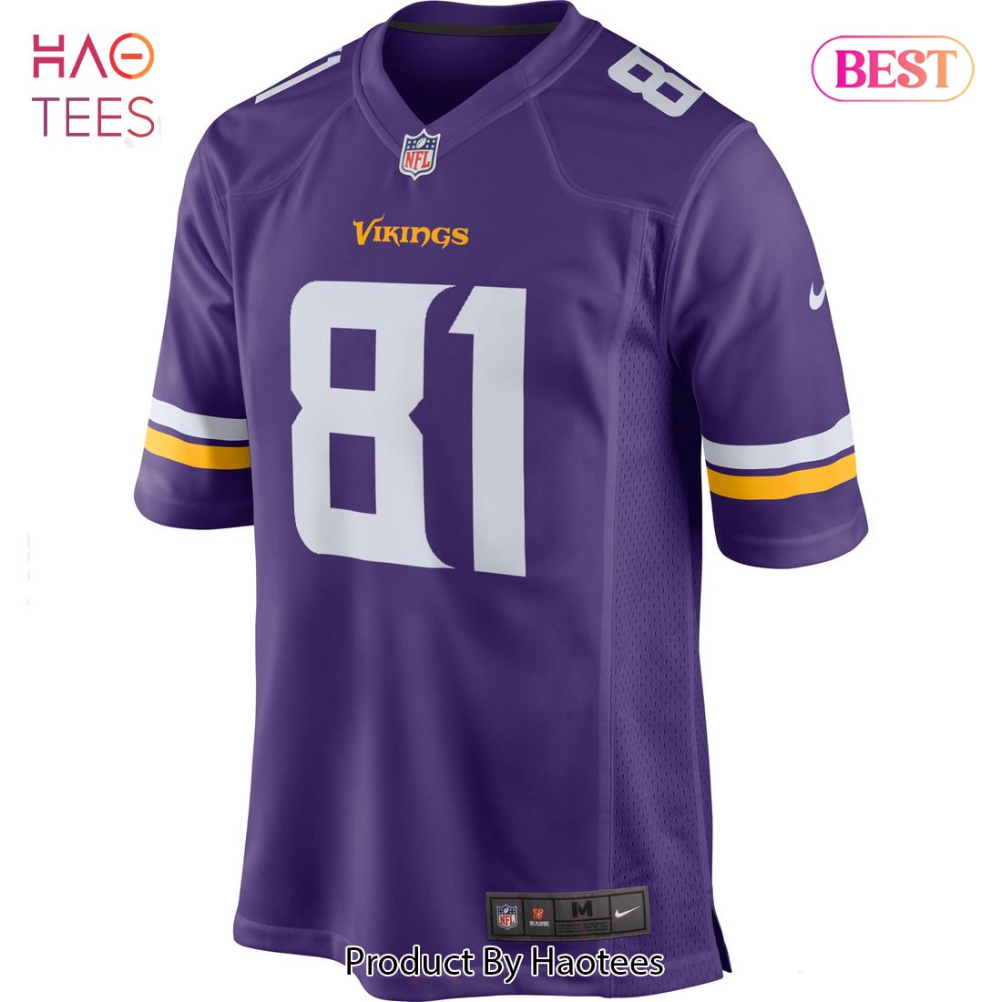 Moritz Bohringer Minnesota Vikings Nike Team Color Game Jersey Purple Luxury Store