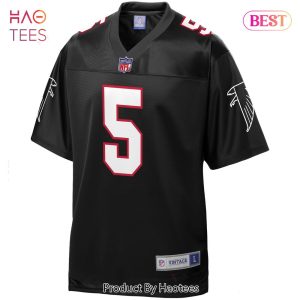 Morten Andersen Atlanta Falcons NFL Pro Line Retired Player Football Jersey Black