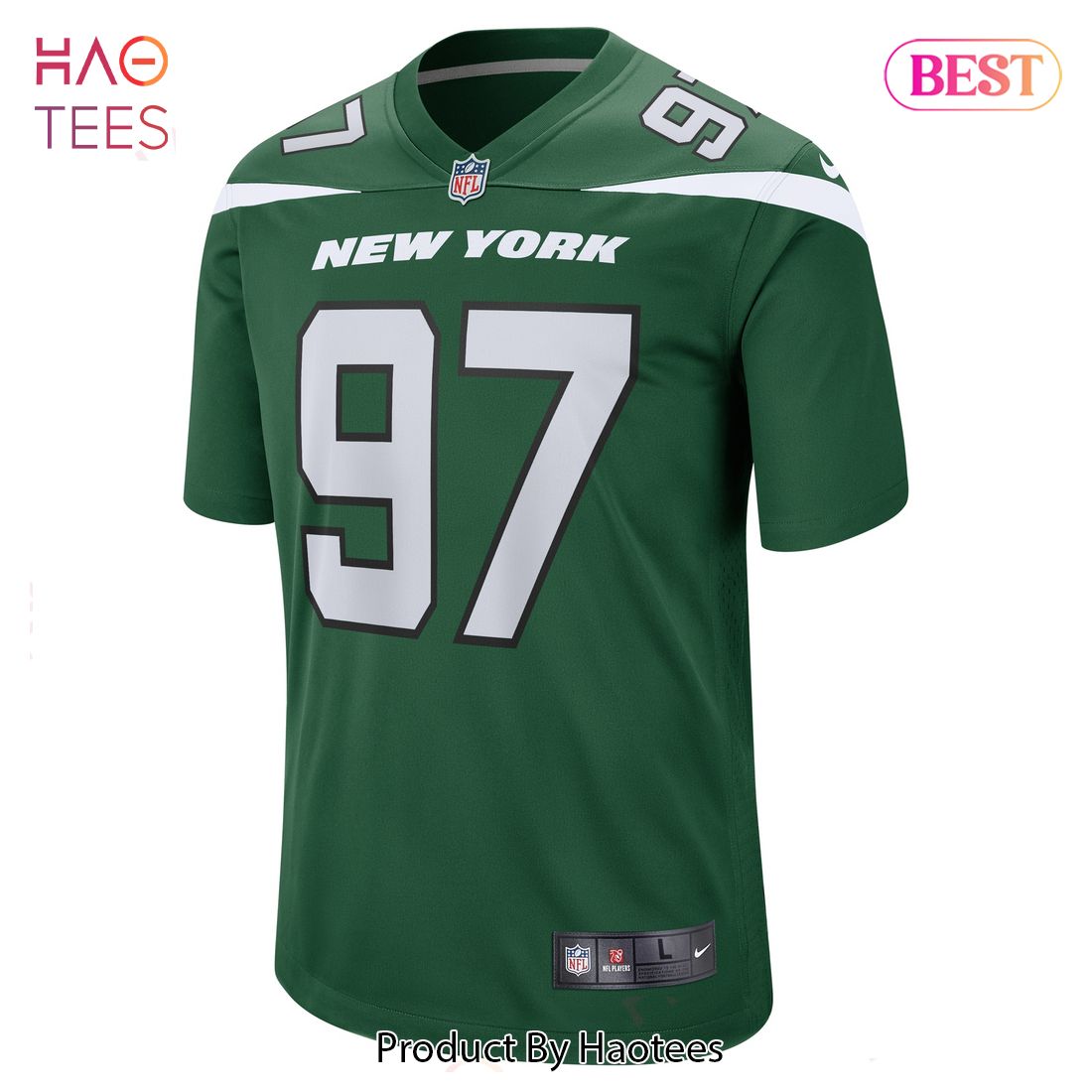 Nathan Shepherd New York Jets Nike Game Jersey Gotham Green Luxury Store