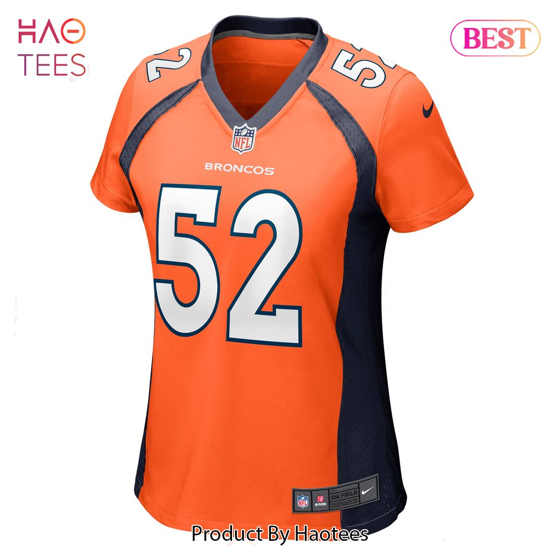 Netane Muti Denver Broncos Nike Women’s Game Player Jersey Orange Luxury Store