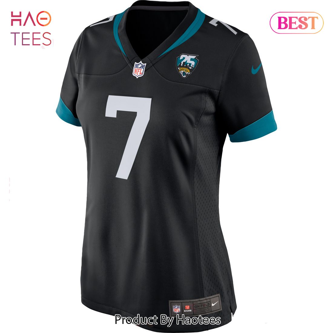 Nick Foles Jacksonville Jaguars Nike Women’s 25th Season Game Jersey Black Luxury Store